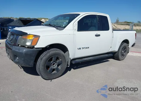 2008 Nissan Titan Xe z USA, uszkodzony, nr VIN 1N6BA06A28N317912